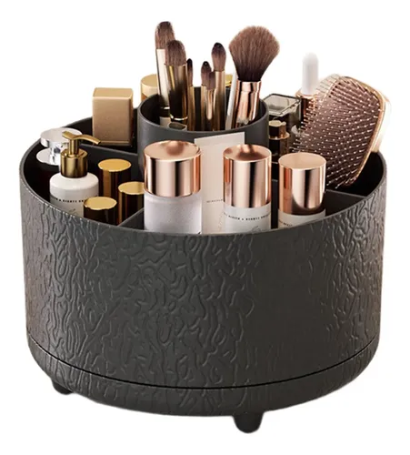 2 Cajas Organizadoras De Maquillaje Giratorias Para Cosmétic