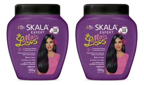 Mascara Crema Skala Cabello Mais Lisos 1000 Gr Vegana X 2 U