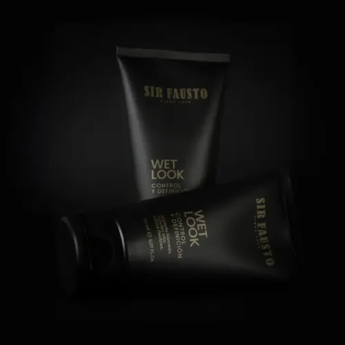 Gel Control Sir Fausto Wet Look Fijación Alta Pelo 150ml