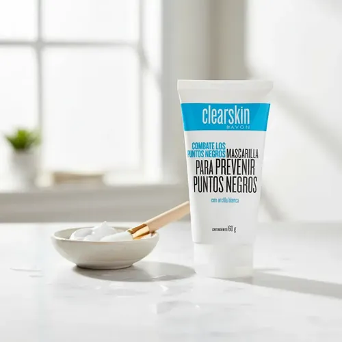 Mascarilla Facial Peel Off para Prevenir Puntos Negros Avon ClearSkin