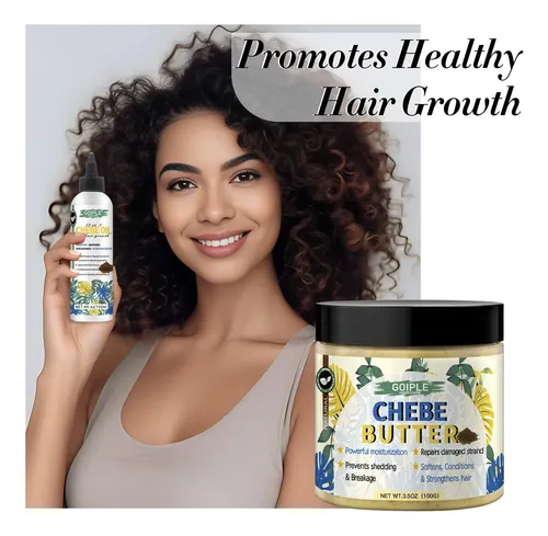 Set Para El Crecimiento Del Cabello Wozutunt Chebe Oil & But