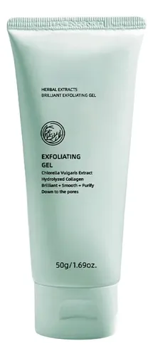 Gel Exfoliante Facial Herbal Extracts Para El Cuidado De Tex Todo Tipo De Piel Día/noche