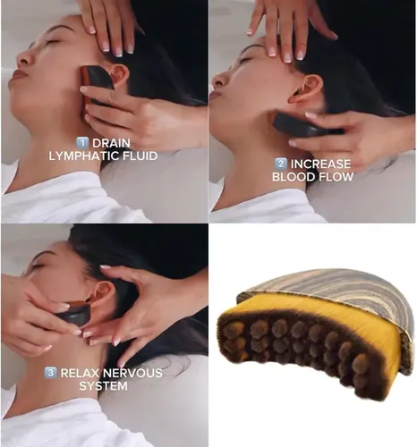X Peine X Madera For Masaje Y Gua Sha – Herramienta X C