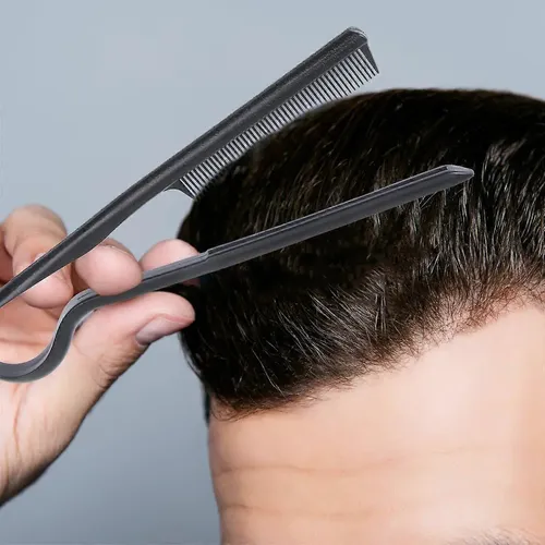 Y~ 2 Peines, Alisador, Herramienta De Corte De Cabello En Fo