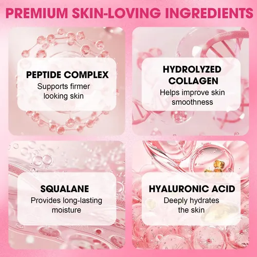 Sérum Facial Sksoyt Deep Collagen Silk Peptides, 1 Fl Oz Todo Tipo De Piel
