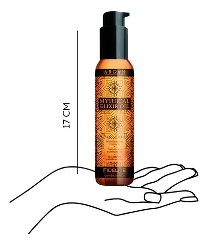 Óleo Capilar Reparador Fidelité Argán Brillo 120ml