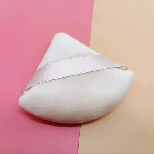 %^ X Borla Puff Esponja Maquillaje Polvo Triangular Kit @