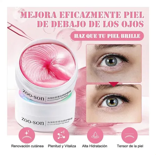 Parches De Hidrogel For Ojos, Colágeno, Antiojeras, .