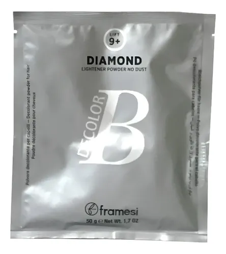 Polvo Decolorante Con Polvo De Diamante Framesi 50 Gr