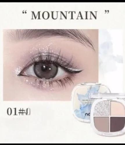 Carteto De Sombras Fine And Silky Powder