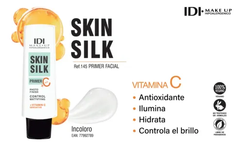 Idi Primer Facial Make Up Skin Silk +vit.c