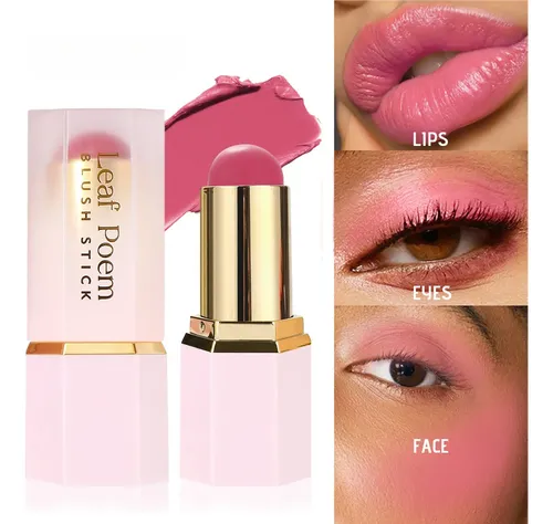 Barra Multiusos Mate 3 En 1 Rubor Labial Iluminador