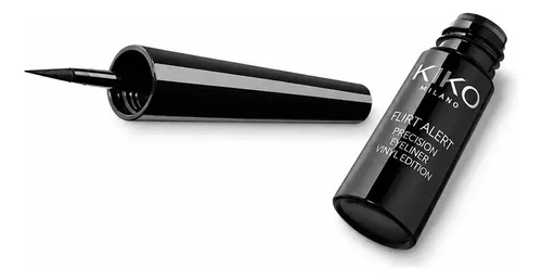 Kiko Delineador Líquido Flirt Alert Eyeliner Vinyl Black 03