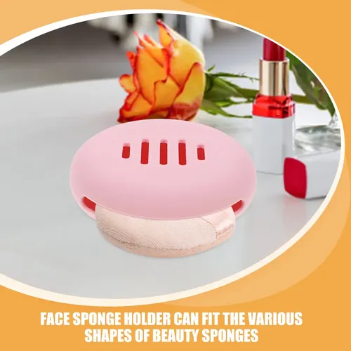 Soporte Transpirable Para Esponjas De Maquillaje, 3 Unidades