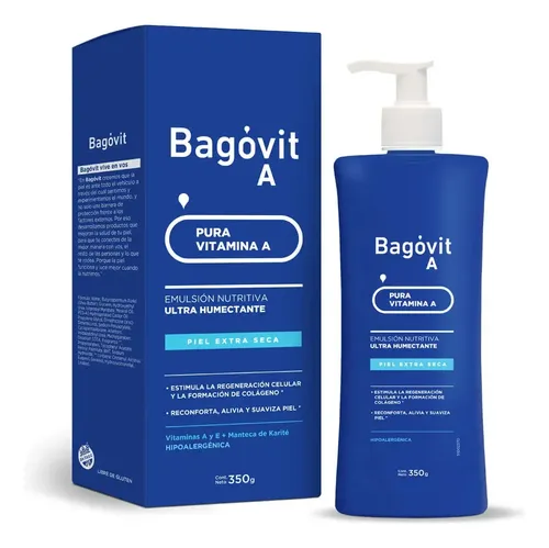 Bagóvit A Emulsión Ultra Humectante Piel Extra Seca 350g