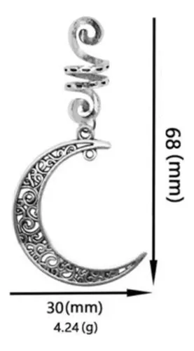Diferentes Anillos De Metal Con Trenzas Para El Pelo, Decora