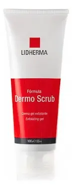 Gel Exfoliante Facial Limpieza Profunda Dermo Scrub Lidherma