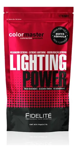 Polvo Decolorante Lighting Power Doypack X700gr Fidelite