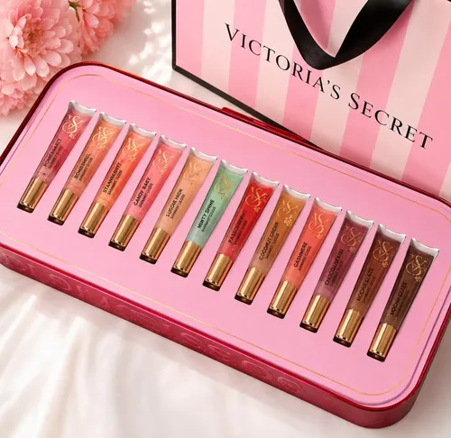 Set X 12 Lipgloss Labiales Mujer Victoria’s Secret Original