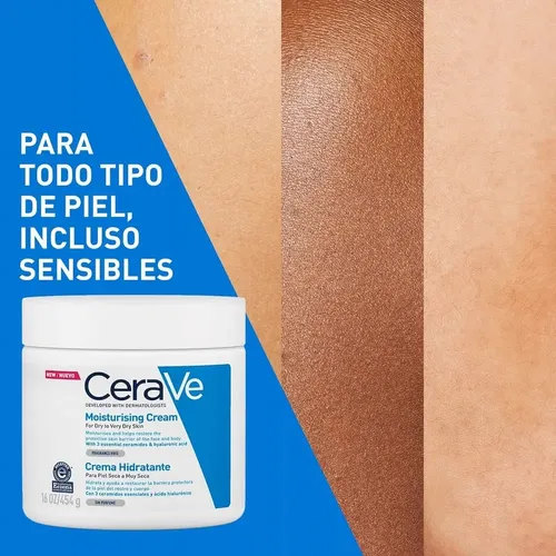 Crema Corporal Cerave Hidratante X 454 Ml
