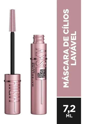 Mascara De Pestañas Maybelline Sky High Very Black Wsh