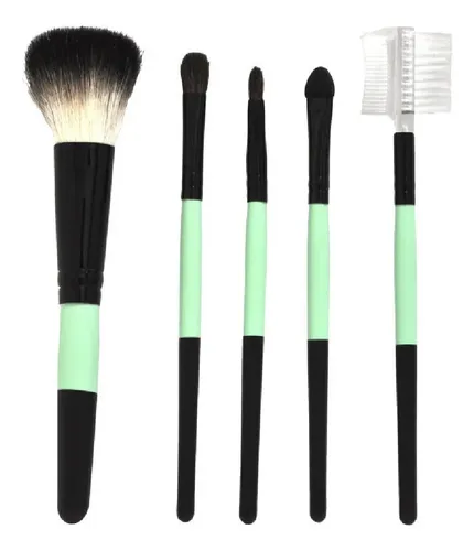 Set De Brochas Chico Bicolor X 5 Pzas Jessamy Art A465