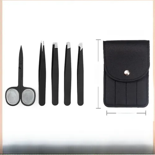 Pinza Multiuso Cejas Precisión Inox Punta Plana/oblicua