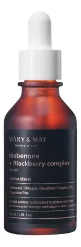 Sérum Mary & May Idebenona Blackberry Antioxidante 30 ml
