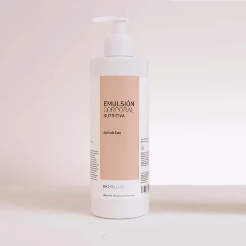 Emulsión Corporal Nutritiva Aceite De Coco Biobellus Full