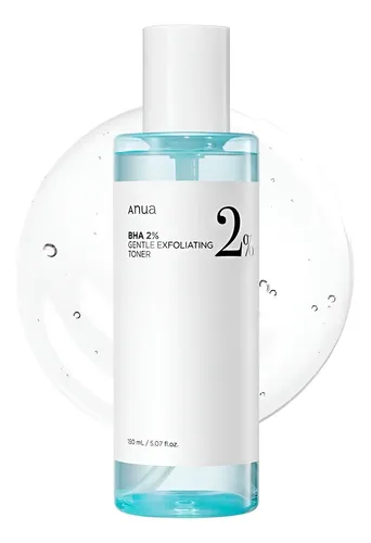 Anua Bha 2% Gentle Exfoliating Toner X150ml. Normal Día/noche