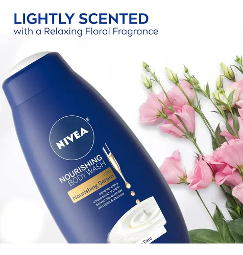 Nivea Cuidado Nutritivo Gel Limpiador Corporal Con Suero Nut