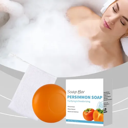 Barra De Odor Corporal De Sabonete De Caqui Com Yssn