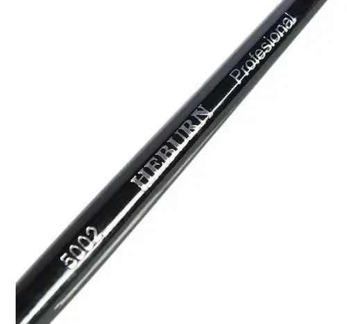 Pincel Brocha Angular Heburn Toray N°4 Para Maquillaje Negro 5002