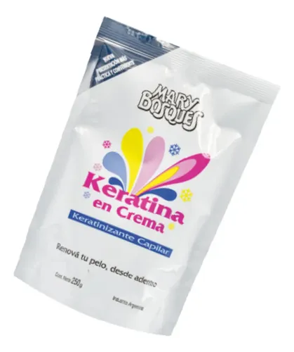 Mary Bosques Keratina En Crema Doypack X 250 G X 3 Unidades