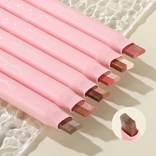 Lápices De Sombra Shimmer Mooglamor 6 Piezas Con Gradiente