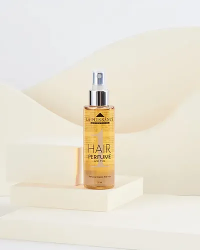 3 Perfumes Capilares La Puissance 75ml Anti Frizz Filtro Uv