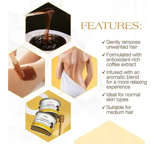 Cera Depilatoria Gigi Espresso Honee 14 Oz