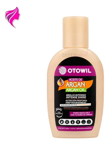 Aceite De Argan Capilar Frasco X60ml Otowil Nutricion Brillo