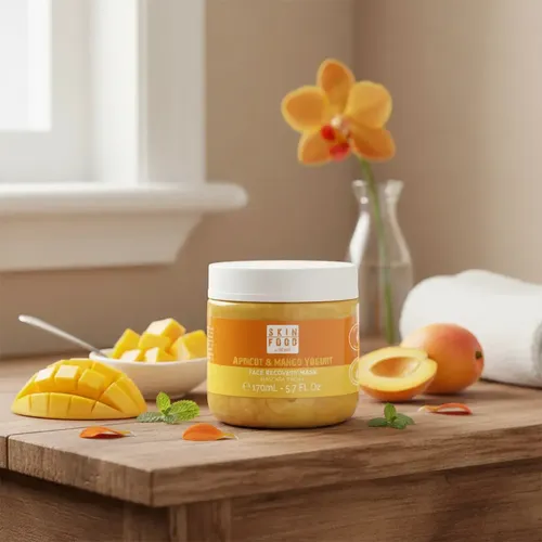Idraet Skin Food Mango Yogurt 170ml Mascara Enzimática Tipo De Piel Mixta