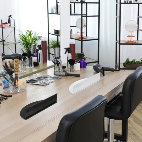 Soporte Desmontable Para Postizos Con Almohadillas Negro