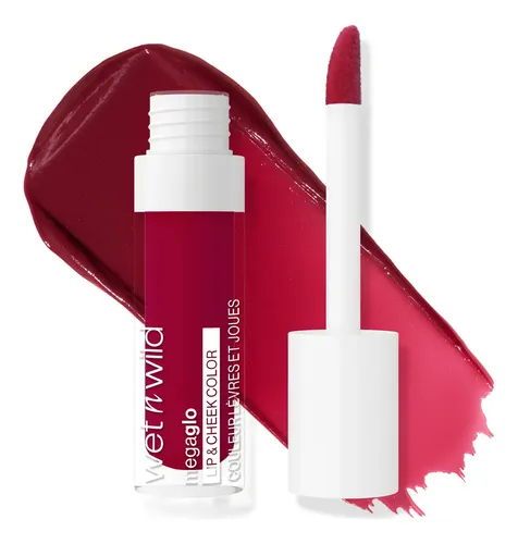 Wet n Wild Labial Liquido y Rubor 2 en 1 MegaGlo Lip And Cheek Berry True Color 6095