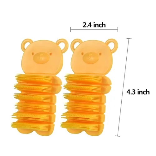 Cepillo Depurador De Uñas Para Niños, 2 Piezas, Cepillo De U
