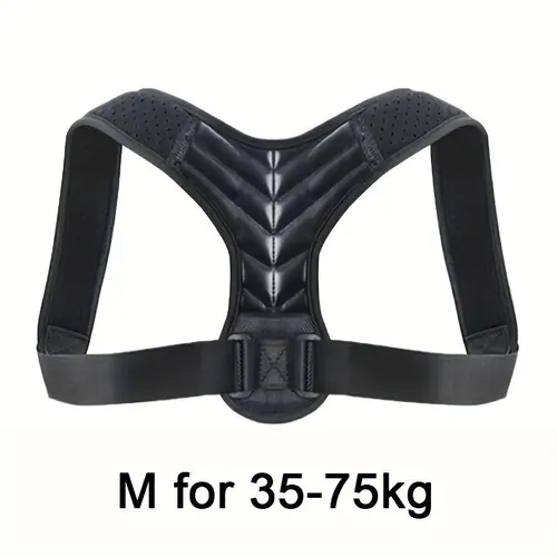 Corrector De Postura Lumbar Y Dorsal Ajustable Xl //. Coral Claro Xs
