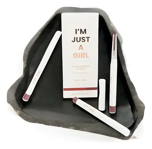 Set 3 Delineadores De Labios Cremosos X Colección City Girl