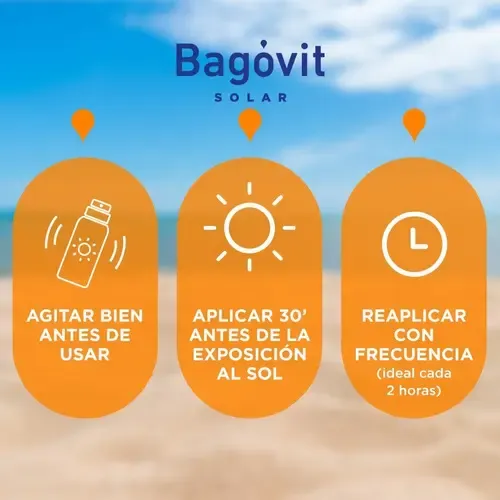 Bagóvit Protector Solar Facial Con Color Fps 45 50g