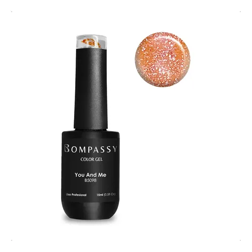 Bompassy Colección Starlight Esmalte Gel Color Uv/led 15ml