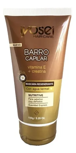 Barro Capilar Con Agua Thermal & Vitamina E X 150grs Iyosei
