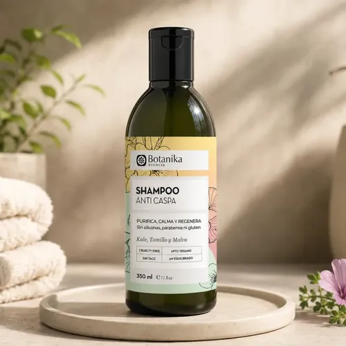 Shampoo Anticaspa Botanika X350ml Apto Vegano