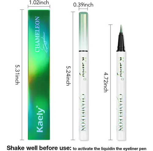 Delineador Líquido Multicolor Evpct Chameleon Duo Chrome