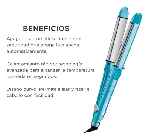 Plancha Rizadora Profesional 4061 U-styler Babyliss Pro